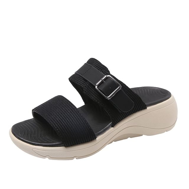 Heel Slide Sandals Wedge