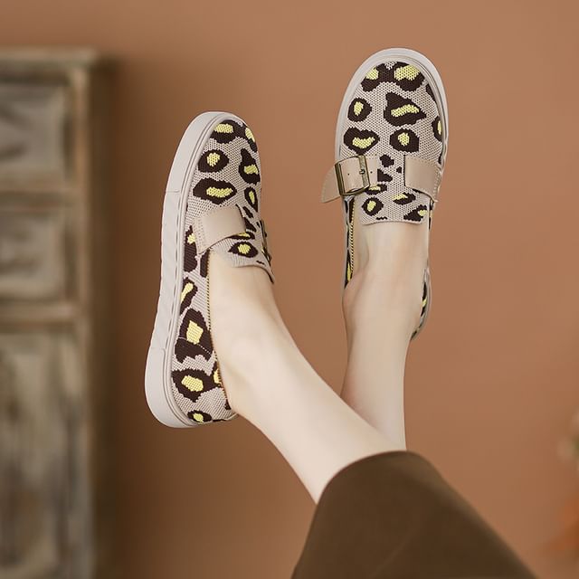 Sample Buckled Platform Slip-Ons
