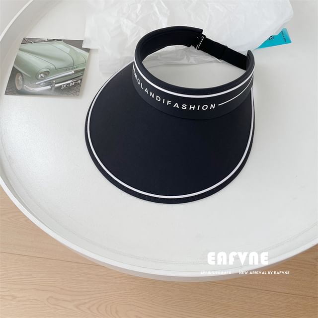 Visor Lettering