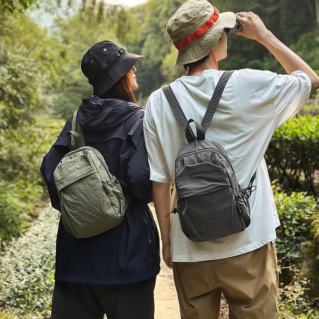 Backpack Plain Nylon