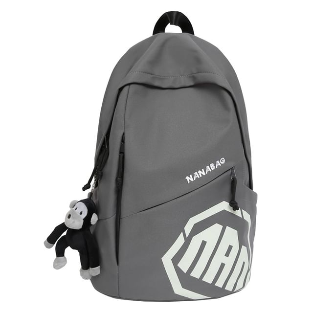 / Charm Bag Set Backpack Lettering Godzilla
