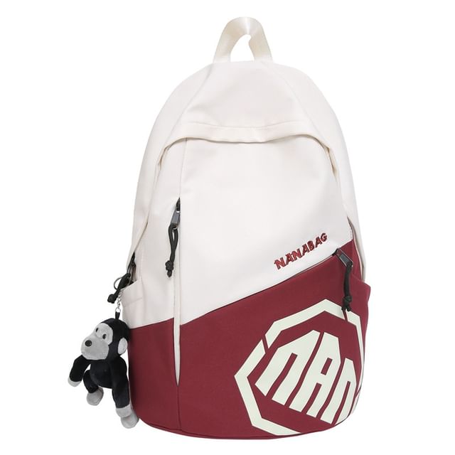 / Charm Bag Set Backpack Lettering Godzilla