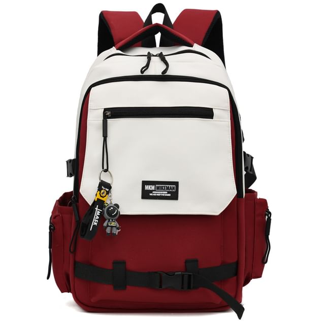 Backpack Charm Set Flap Bag Lettering /