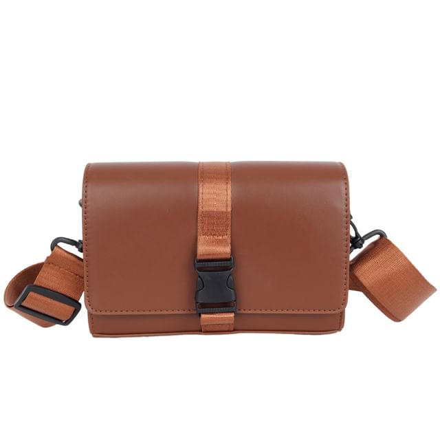 Crossbody Flap Bag Buckled Box