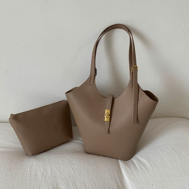 Buckle Pouch With Bag Shoulder