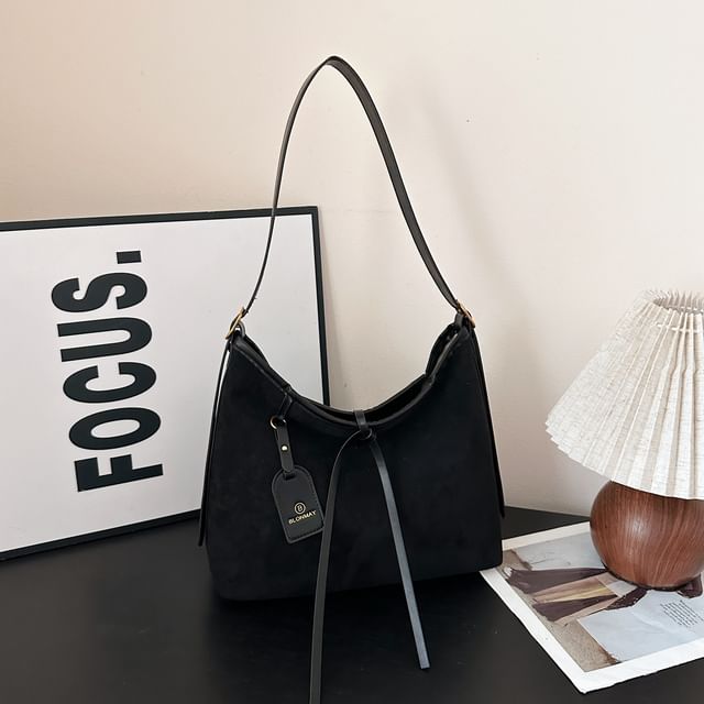 Faux Shoulder Bag Crossbody Suede
