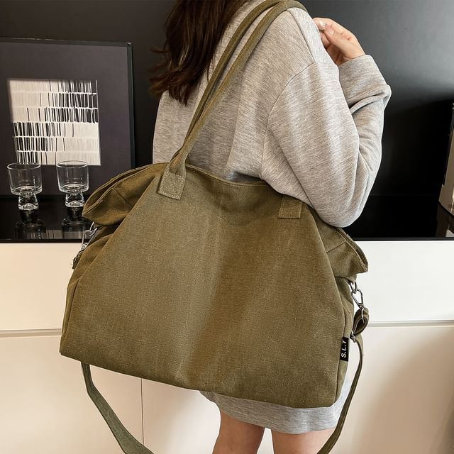 Bag Tote Crossbody Canvas