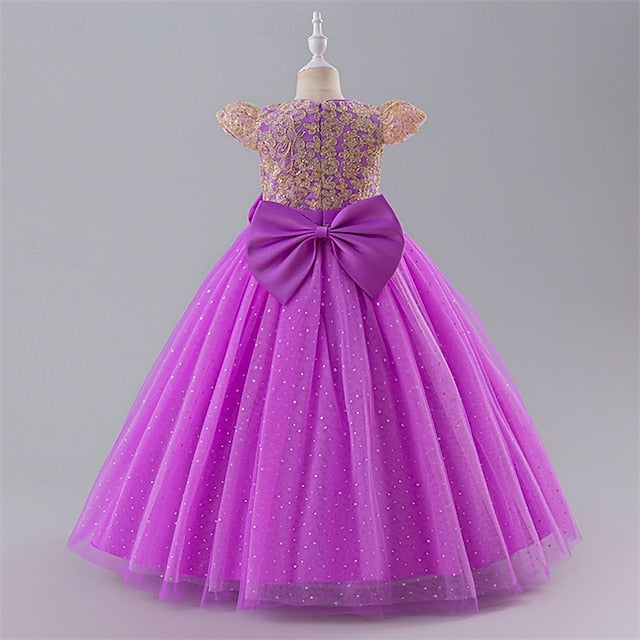 Dress Princess Kid's Girl Flower Girls'
