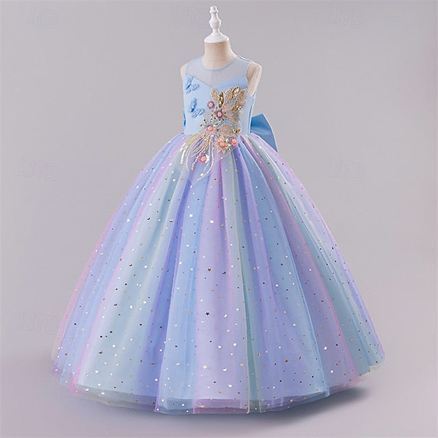 Dress Girls' Princess Flower Kid's Girl