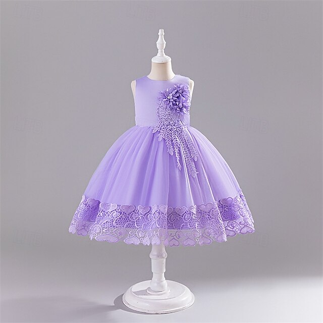 Kid's Girls' Princess Flower Dress Girl
