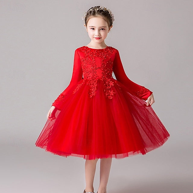 Flower Girl Princess Girls' Kid's Dress