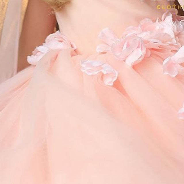 Sequin Dress Summer Spring Sleeveless 3D Wedding Girls'