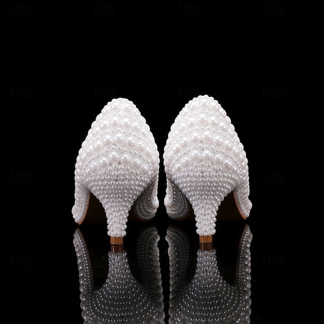 Shoes White Party Wedding Dress Women's