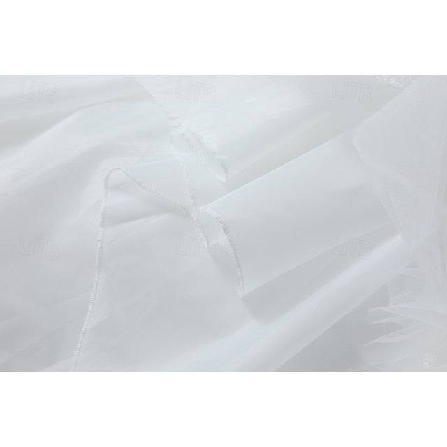 Sleeveless Girl Girls' Kids Wedding Dress Flower