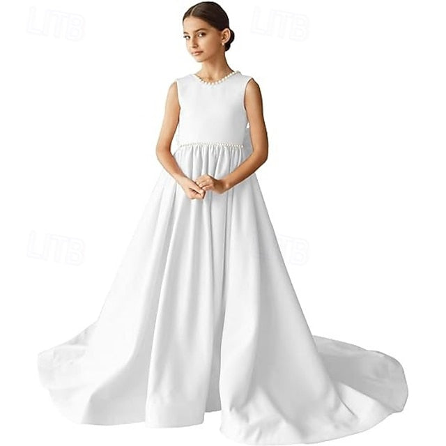 Party First Girl Dress Flower Communion Girls'