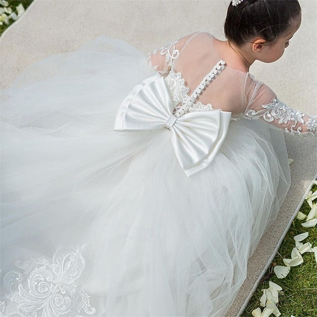 Girl Kid's Princess Flower Girls' Dress