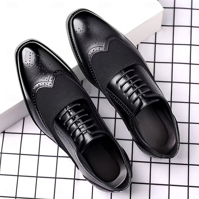 and Wingtip Two-Tone Oxford Shoes Green – Brown Men's in