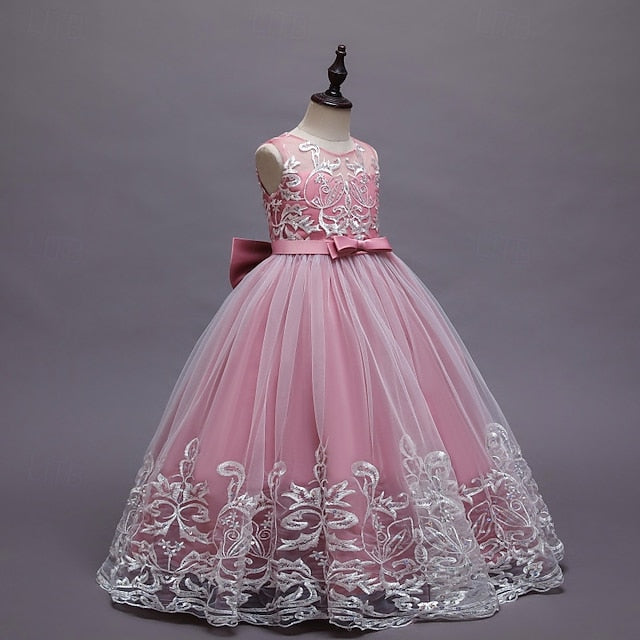 Princess Girl Kid's Dress Flower Girls'