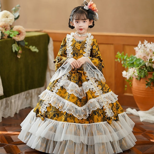 Masquerade Rococo Gothic Party Vintage Inspired Costume Dress