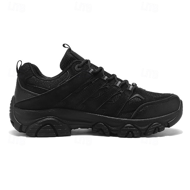 Men's Beige Outdoor Hiking Sneakers - Lightweight