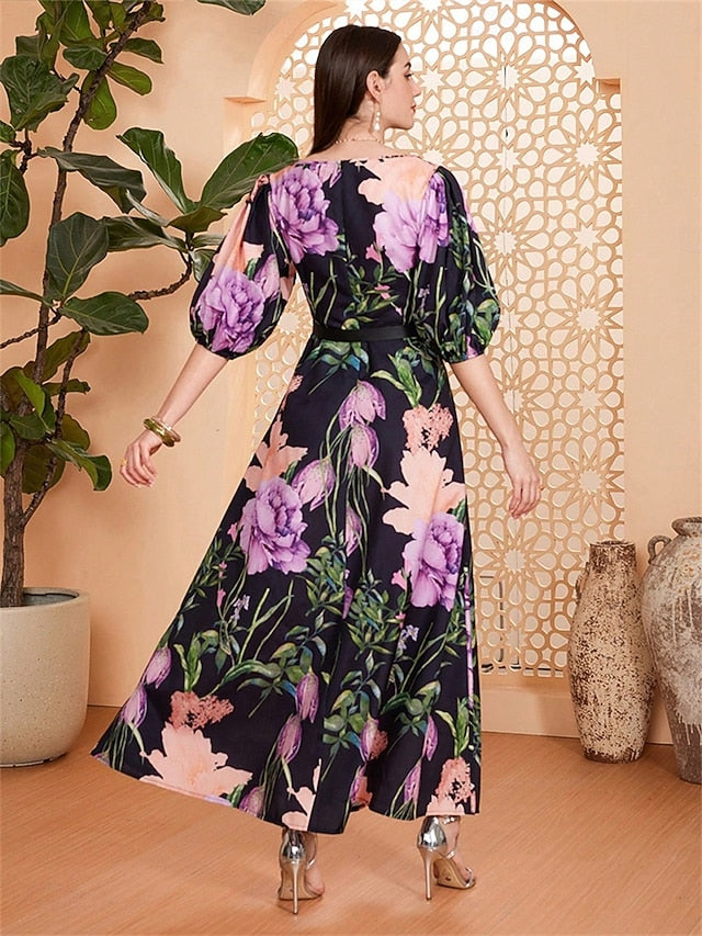 the Length Bride of A-Line V Mother Floor Dress Neck Elegant