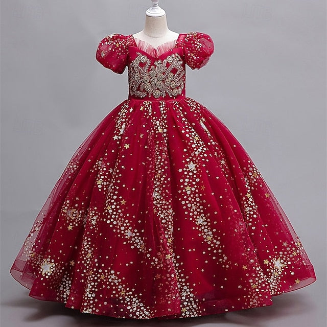 Flower Girl Dress Princess Girls' Kid's