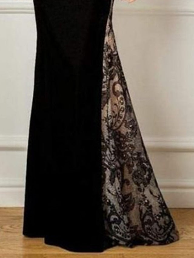 Guest Mermaid Mother Bride Dress Wedding Formal of the Evening