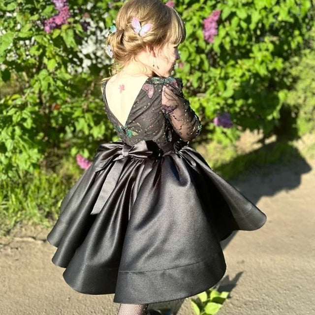 Communion First Girls' Party Kids Dress Flower Girl