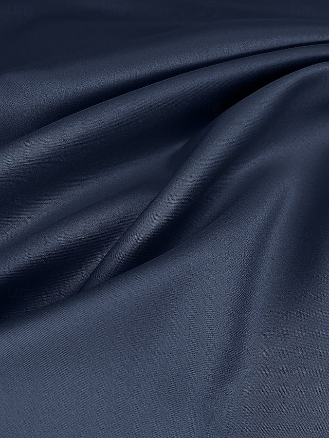 Burgundy Gown Blue Evening Bride of the A-Line Mother Elegant