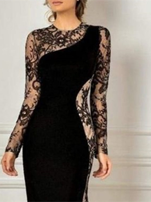Guest Mermaid Mother Bride Dress Wedding Formal of the Evening