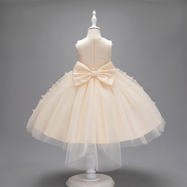 Kids Party Butterfly Dress Girl Flower Girls'