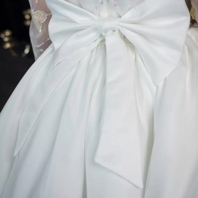Communion First Girls' Party Kids Dress Flower Girl