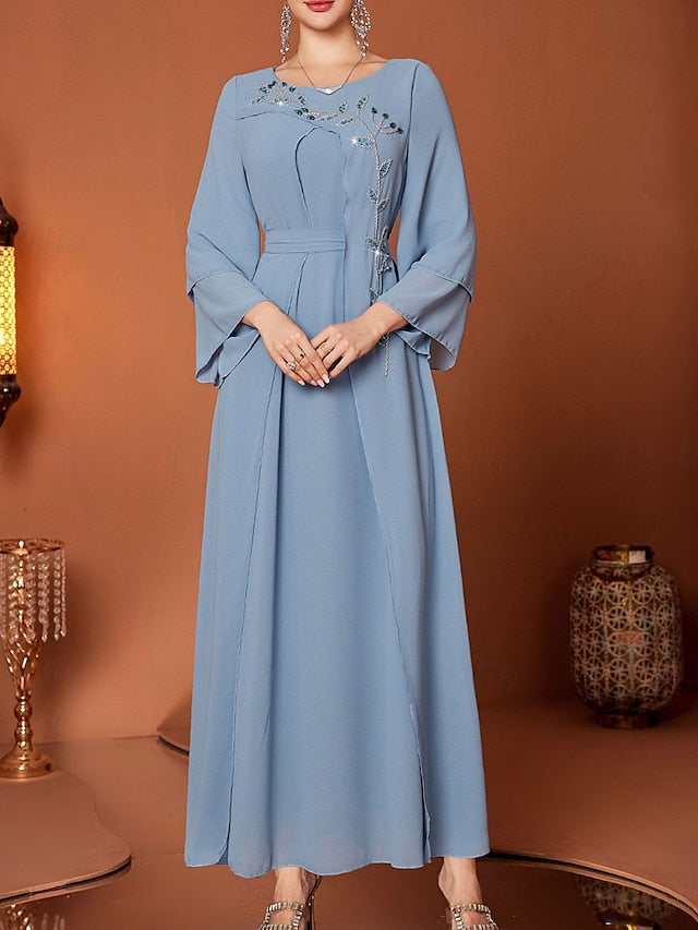 the Length A-Line Elegant Floor of Mother Neck Bride Dress V