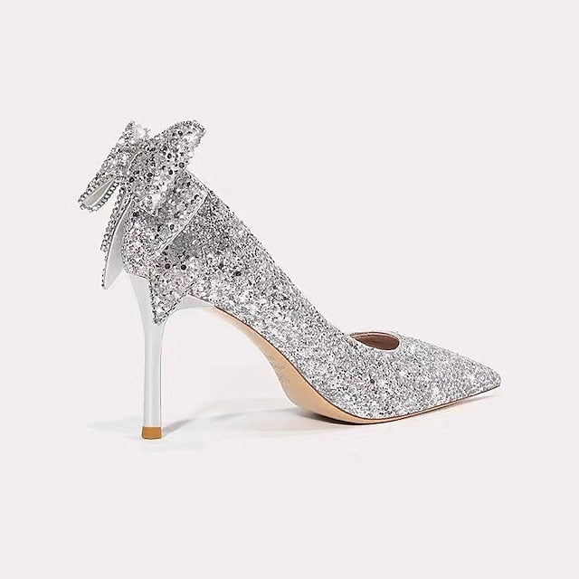 for Closed Bride Wedding Women Pointed Shoes Bridesmaid Toe