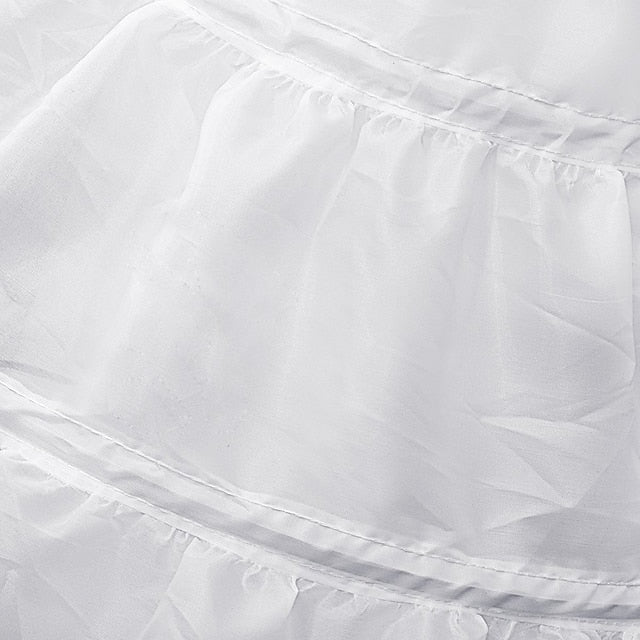 Ankle Skirt Hoop Length Petticoat Baroque Victorian Under Rococo