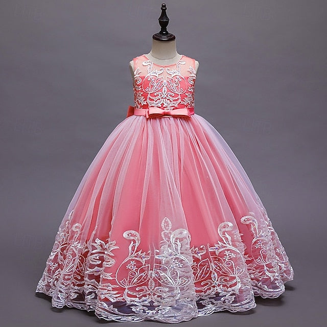 Princess Girl Kid's Dress Flower Girls'
