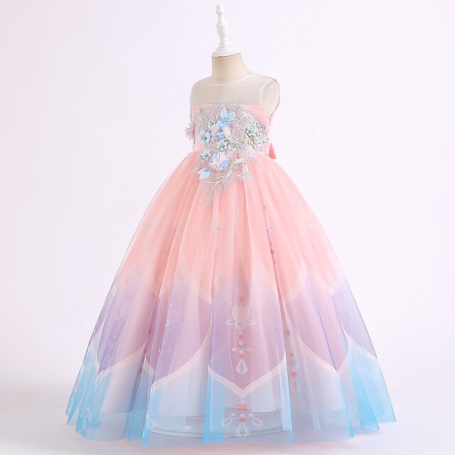 Flower Girl Dress Kids Party Girls'