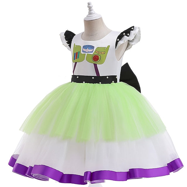Buzz Girl Costume Lightyear Flower Story Toy Cosplay