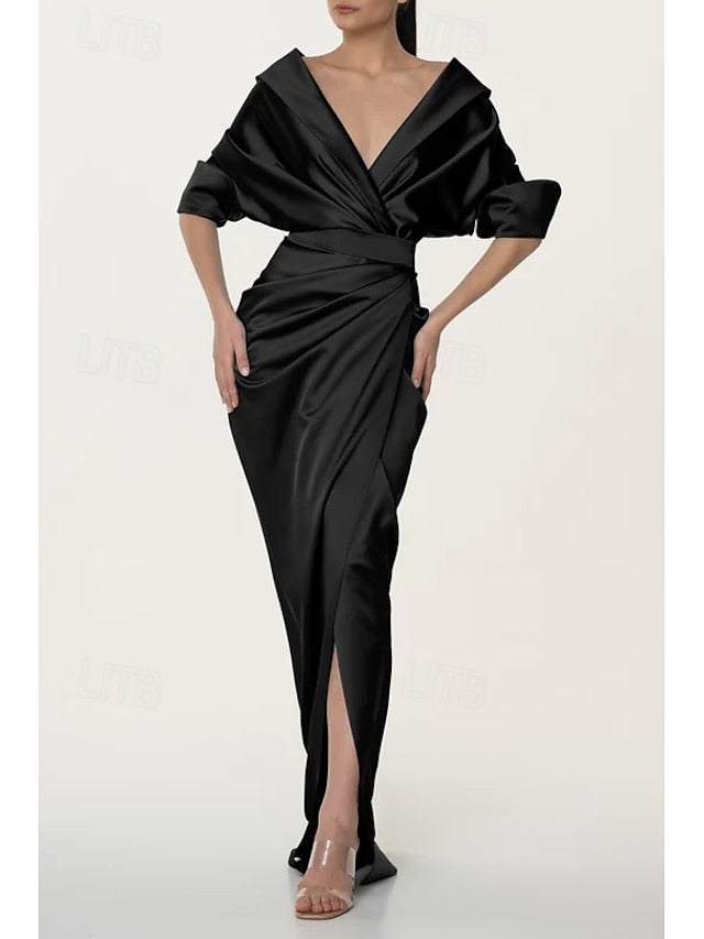 Mermaid Mother Elegant Bride Dress / of the Trumpet Simple