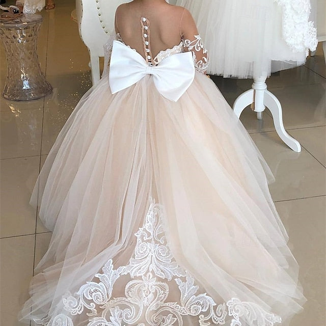 Girl Kid's Princess Flower Girls' Dress