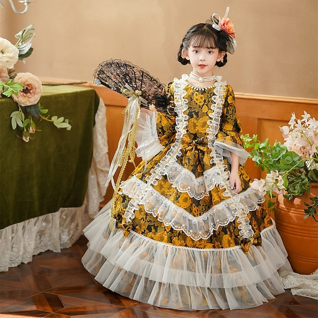 Masquerade Rococo Gothic Party Vintage Inspired Costume Dress