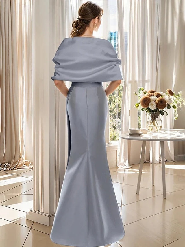 Mermaid Elegant / Trumpet Dress Evening Black Formal Gown