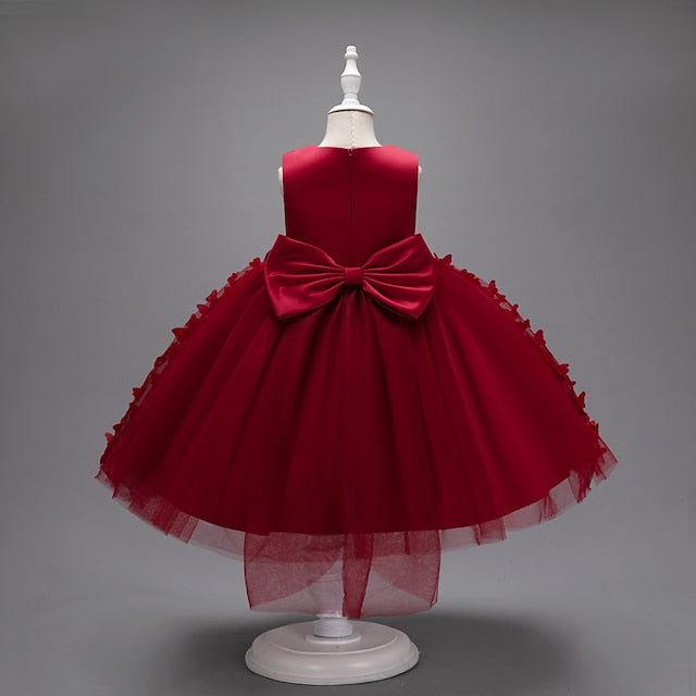 Kids Party Butterfly Dress Girl Flower Girls'