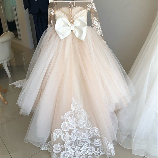 Girl Kid's Princess Flower Girls' Dress