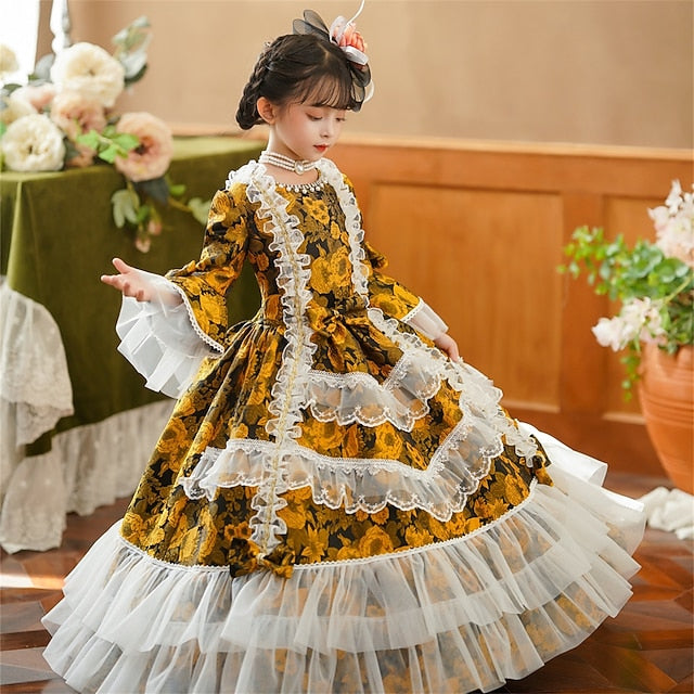 Masquerade Rococo Gothic Party Vintage Inspired Costume Dress