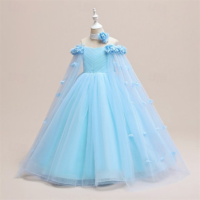 Dress Kid's Girl Flower Princess Girls'