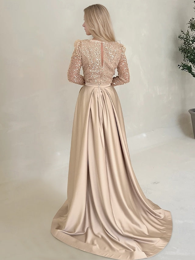 Gown Formal Length Floor Long Elegant Mermaid Dress Evening