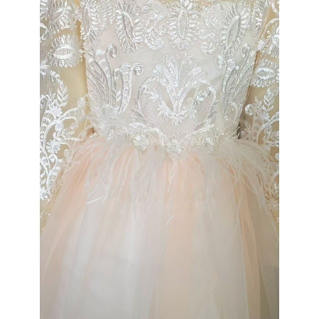 Princess Girl Party Dress Girls' Wedding Flower