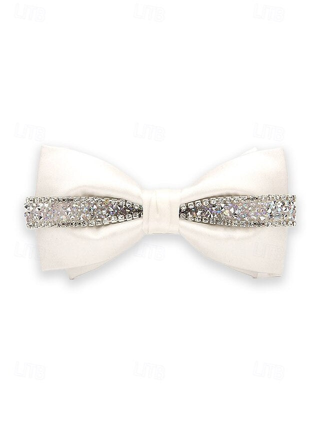 Men's Red Christmas Tie – Bow