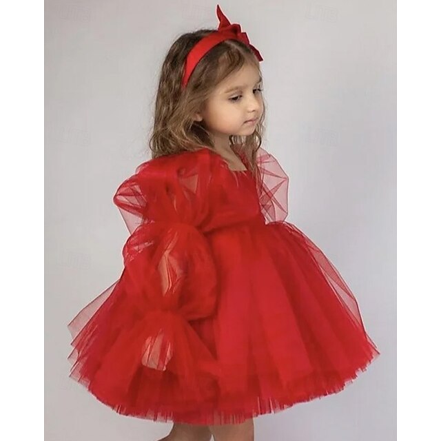 Kid's Princess Girls' Girl Dress Flower